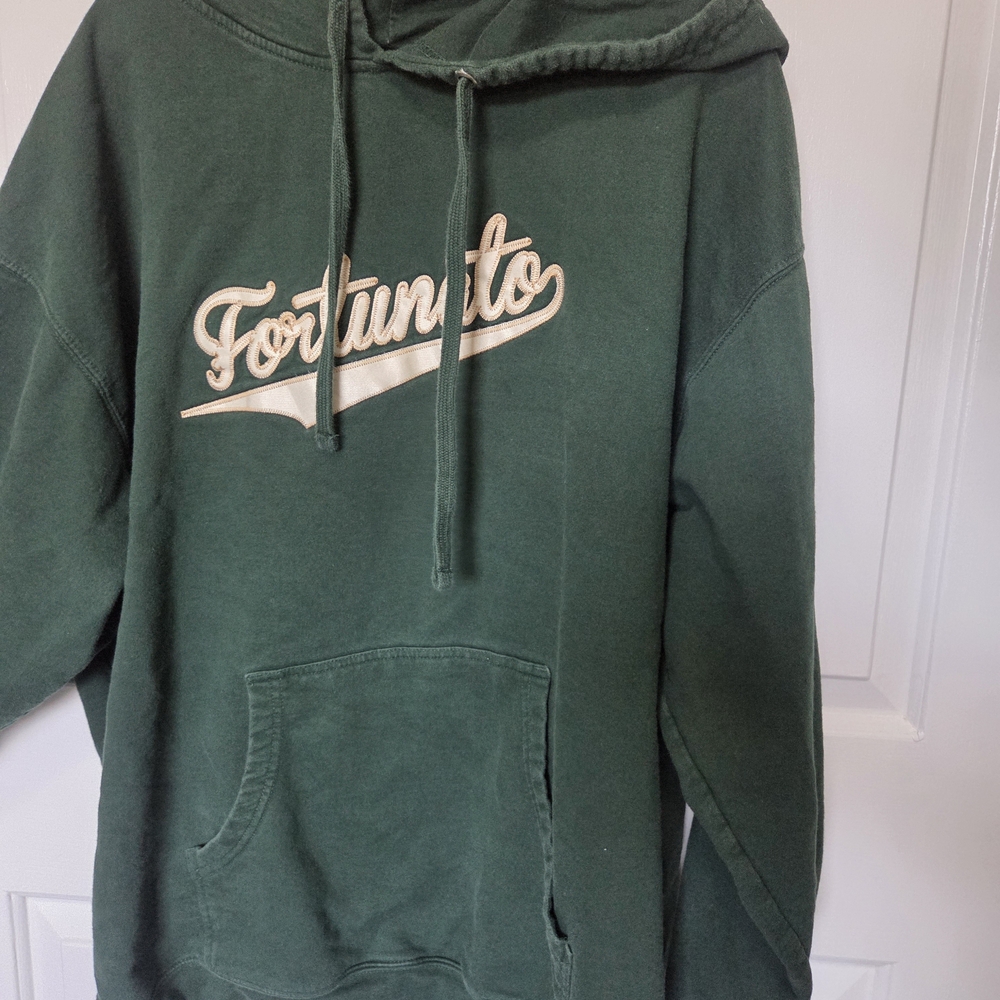 Forest Green Hooded Shirt Jacket